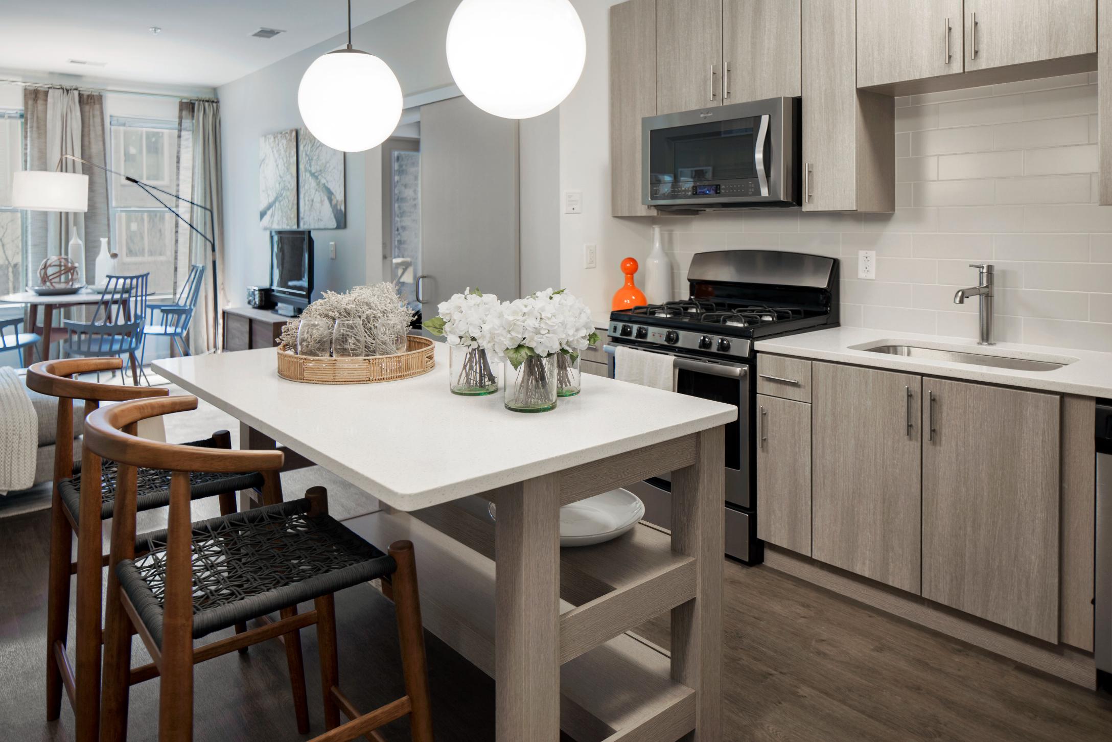 Close-up of kitchen appliances over stovetop